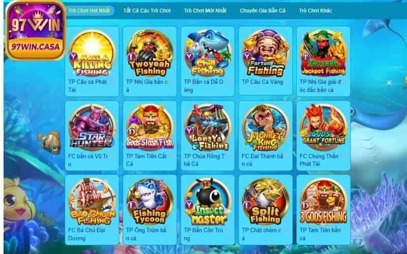 Săn thưởng cùng Bắn cá là lựa chọn tuyệt vời